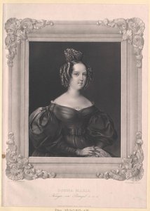 Reine du Portugal Marie II da honor - Artist Unknown
