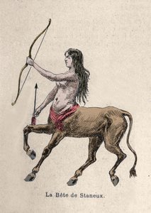 Représentation de la Bête de Staneux Illustration