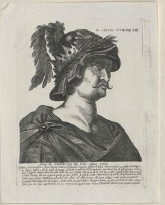 Empereur romain Otho (impression) - Artist Unknown