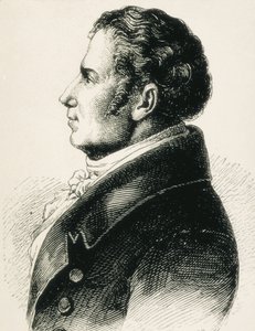 SCHLEGEL, August Wilhelm von (1767-1845). Théoricien allemand du romantisme (gravure)