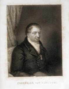 SCHLEGEL, Friedrich von (1772-1829). Poète, critique et érudit allemand. Leader critique du romantisme allemand. Gravure. - Artist Unknown