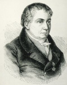 SCHLEGEL, Friedrich von (1772-1829). Poète, critique et érudit allemand. Leader critique du romantisme allemand. Gravure