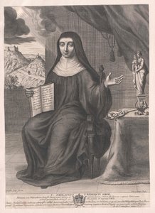 Saint Scholastique - Artist Unknown