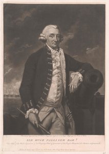 Sir Hugh 1st baronet Palliser - Artist Unknown