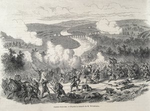 Espagne. Révolution de 1868. Bataille d
