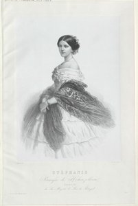 Stephanie Friederike de la Maison de Hohenzollern-Sigmaringen - Artist Unknown