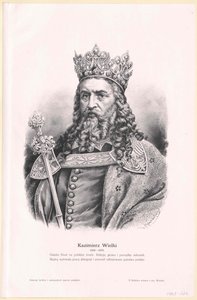 Le grand roi de Pologne Casimir III - Artist Unknown