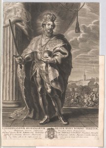 Le saint Ferdinand III - Artist Unknown