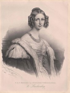 Theodolinde princesse Leuchtenberg - Artist Unknown