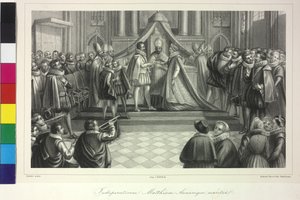 Mariage du roi Matthias Ier avec l