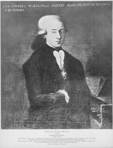 Wolfgang Amadeus Mozart - Artist Unknown