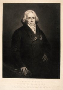 Charles Maurice Prince de Talleyrand, pub. 1835