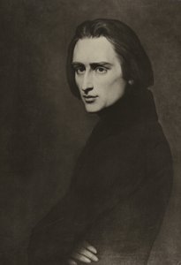 Franz Liszt, compositeur hongrois - Ary Scheffer