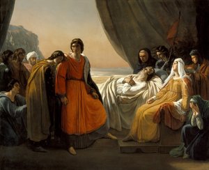 La Mort de Saint Louis, vers 1817 - Ary Scheffer