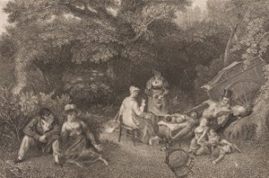 Sans titre (pique-nique) - Asher B. Durand