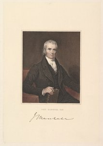 Juge en chef John Marshall, 1833 - Asher Brown Durand