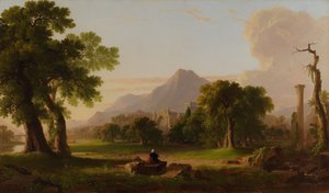 Le soir de la vie, 1840 - Asher Brown Durand
