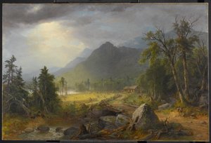 La première récolte dans le désert, 1855