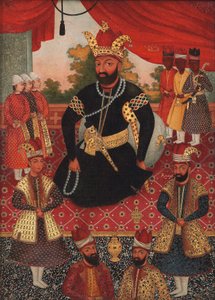Nadir Shah Afshar et sa cour - Asian School