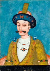 Peinture sur verre inversé d