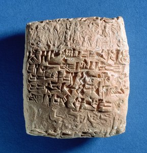 Tablette enregistrant une vente de grain de Kultepe, Turquie, assyrienne, XIXe siècle av. J.-C. - Assyrian School