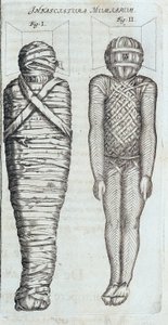 Momies - dans "Sphynx mystagoga" par Athanase Kircher - Athanasius Kircher