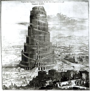 La Tour de Babel, 1679 (gravure)