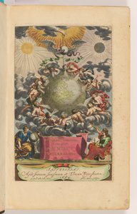 Page de titre de Mundus Subterraneus - Athanasius Kircher