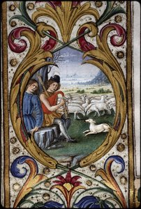 Missel de Thomas James : détail d