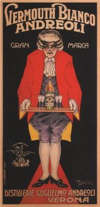 Vermouth Bianco Andreoli, 1919 - Attilio Bresciani