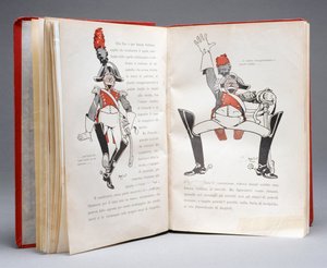 Policiers en uniforme tiré des Aventures de Pinocchio de Carlo Collodi, Italie