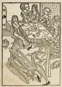 Un très sérieux avertissement contre le faux amour de ce monde - 1 - attributed to Albrecht Dürer