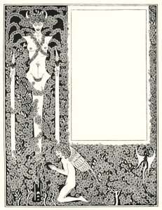 Conception pour la page de titre de "Salomé" - Aubrey (after) Beardsley