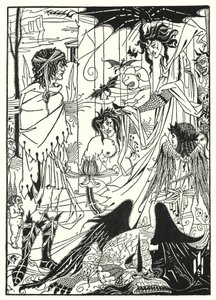 Rêves (gravure) - Aubrey (after) Beardsley
