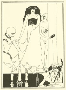 Hérodiade (lithographie) - Aubrey (after) Beardsley
