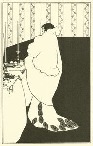 La Dame aux Camélias (lithographie) - Aubrey (after) Beardsley