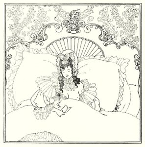 Le Billet-Doux (gravure) - Aubrey (after) Beardsley