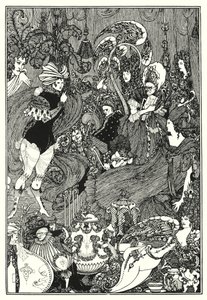 La caverne de la rate (gravure) - Aubrey (after) Beardsley
