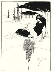 Le Baiser de Judas (gravure) - Aubrey (after) Beardsley