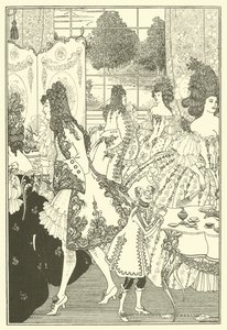 Le viol du verrou - Aubrey (after) Beardsley