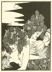 Le Piège de la Vendange (lithographie) - Aubrey (after) Beardsley