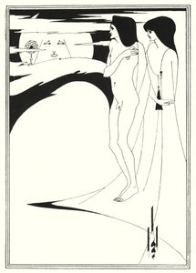 La Femme dans la Lune (gravure) - Aubrey (after) Beardsley