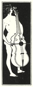 Ornement de page de titre (gravure) - Aubrey (after) Beardsley