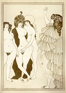 Aubrey BEARDSLEY (1872-1898) illustration pour "Lysistrata" (411 av. J.-C.) d