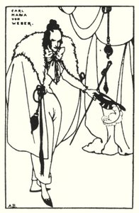 Carl Maria Von Weber - Aubrey Beardsley