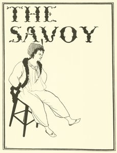 Conception de couverture, The Savoy - Aubrey Beardsley