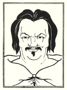 Conception de couverture, côté - Aubrey Beardsley