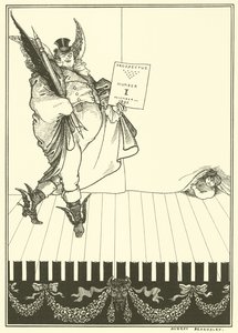 Conception de prospectus de The Savoy - Aubrey Beardsley
