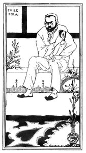 Émile Zola, 1893 - Aubrey Beardsley