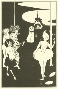 Frontispice, Pièces de John Davidson, 1893 - Aubrey Beardsley
